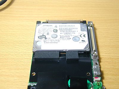 2005/03/17 LibrettoSS1000のHDD換装
